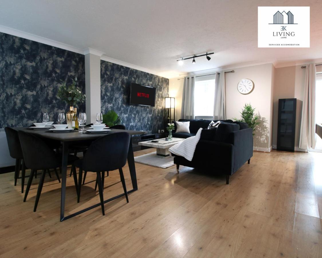 Spacious 3 Bedroom Duplex Apartment On Cardiff Bay - Free Parking & Wifi By Ekliving Luxe Short Lets & Serviced Accommodation Экстерьер фото