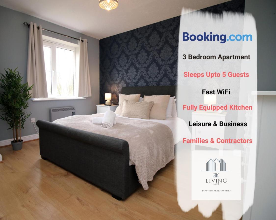 Spacious 3 Bedroom Duplex Apartment On Cardiff Bay - Free Parking & Wifi By Ekliving Luxe Short Lets & Serviced Accommodation Экстерьер фото